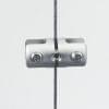 Cable Side Clamp Support for 1/4" Panels | 1.5mm Cable System