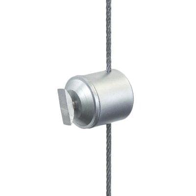 Cable Toggle/Supports for Suspending Aluminum Poster Frames