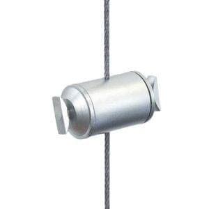 Cable Toggle/Supports for Suspending Aluminum Poster Frames