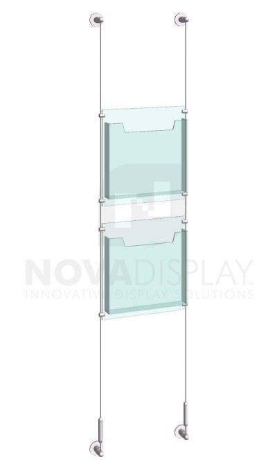 KLD-007_Acrylic-Literature-Display-Kit-wall-cable-suspended
