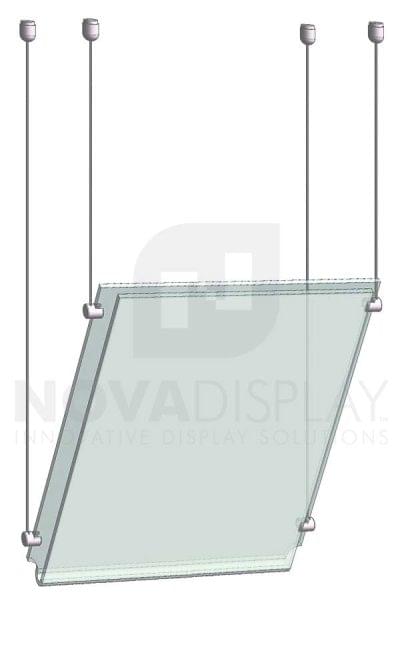 KPI-006_Easy-Access-Poster-Holder-Display-Kit-angled-mount-cable-suspended