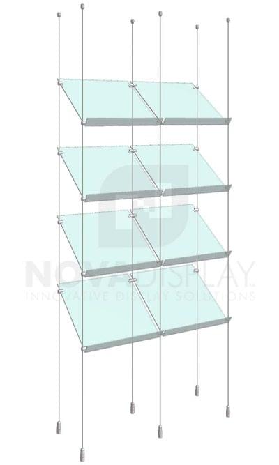 KSP-004_Acrylic-Sloped-Shelf-Display-Kit-cable-suspended