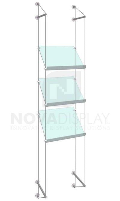 KSP-008_Acrylic-Sloped-Shelf-Display-Kit-wall-cable-suspended