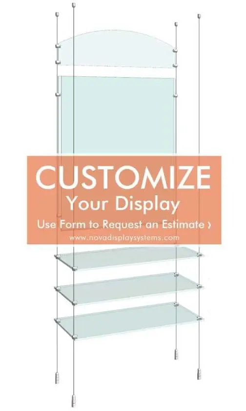 Cable-Suspended-Easy-Access-Poster-Display-Kit