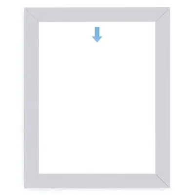AnoFrame-aluminum-poster-frame-square-profile-front-view