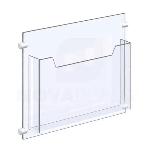 18ALD-8511L+CG01_acrylic_leaflet_dispenser_and_cable_supports