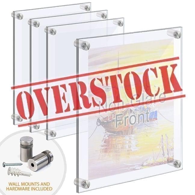 Acrylic Accessories for Standoff Display Systems