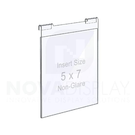 Non-Glare Hook-on Acrylic Pocket / Photo Holder