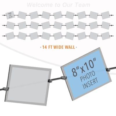 DC2140 Photo Wall Display / Wall Display Idea Concept