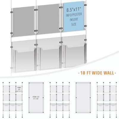 DC2301 Literature Wall Display / Wall Display Idea Concept
