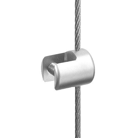 Multi-Position Top/Bottom Cable Support for panels up to 1/4