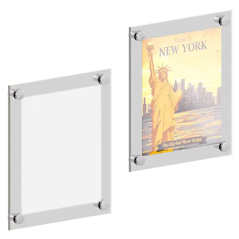 Acrylic Poster Frames | Nova Display Systems, Inc.