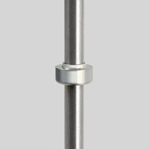 RS101-10 Rod Support for Drilled or Slotted Shelves — Drill-Thru Shelf Support